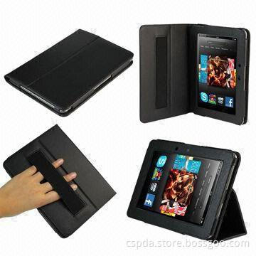 Black PU Case for Kindle Fire 2, Customized Specifications are Accepted